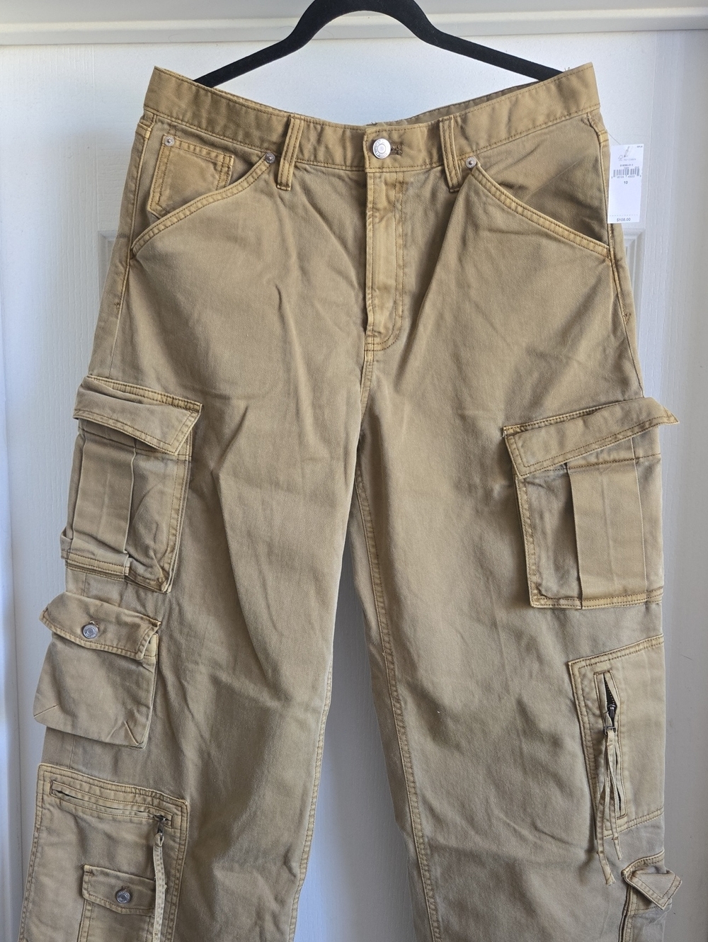GAP Mid Rise Relaxed Cargo Pants with Multiple Pockets Size 10